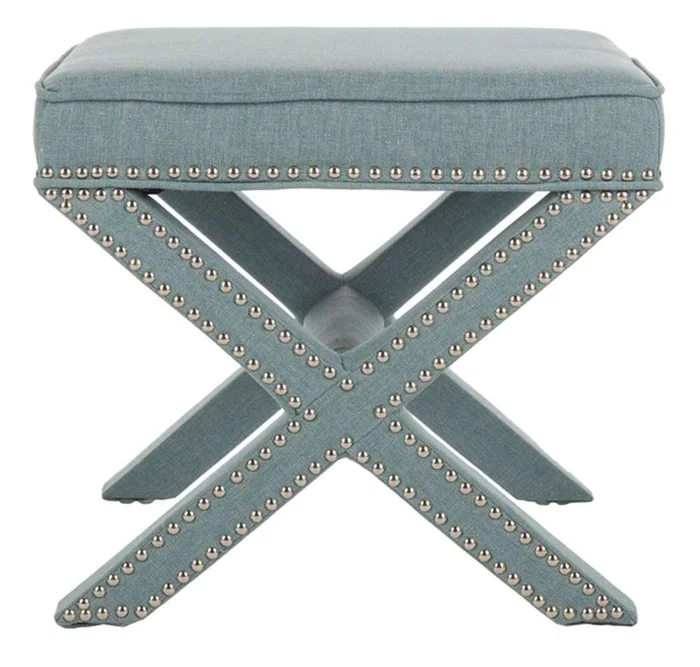 Safavieh – Palmer Ottoman – Sky Blue – MCR4589S