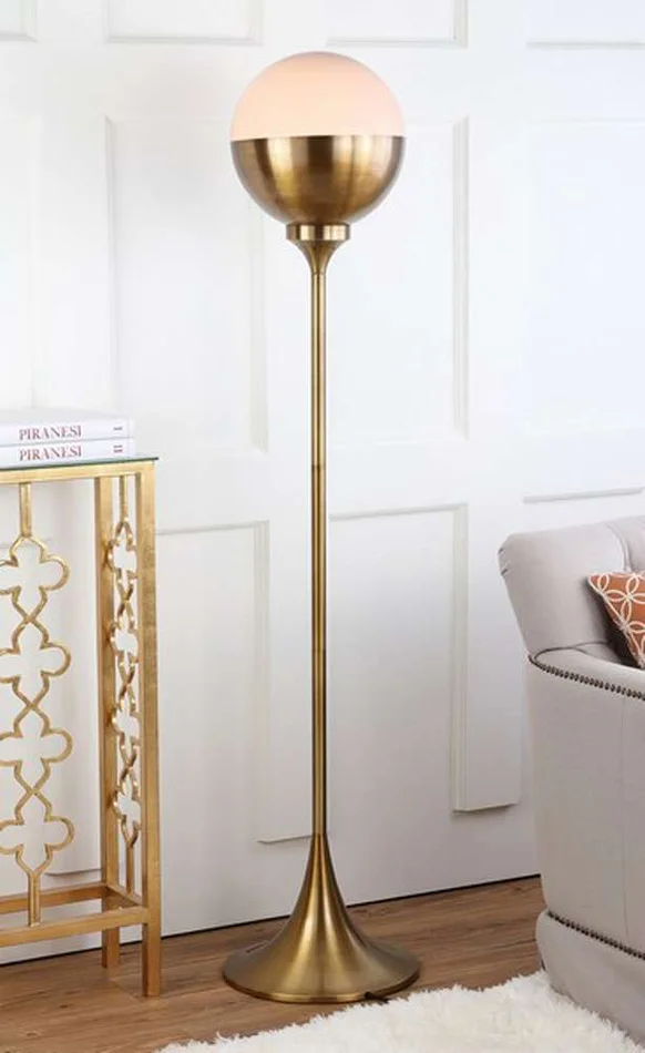 Safavieh – Renato Floor Lamp – Brass – FLL4006A