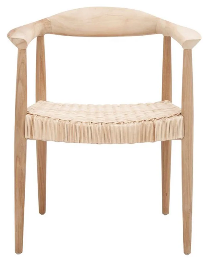 Safavieh – Renga Rope Rattan Accent Chair – Natural – ACH1006A