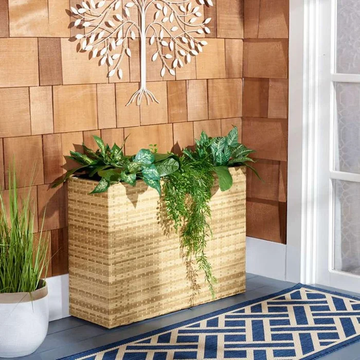 Safavieh – Rita Flower Rack – Natural – PAT7705D