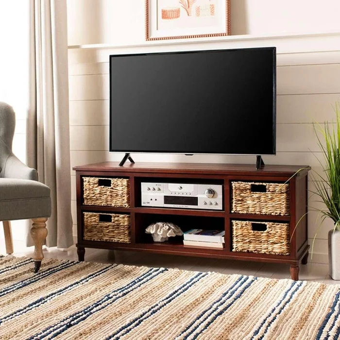 Safavieh – Rooney Tv Unit – Cherry – AMH5745C