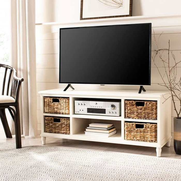 Safavieh – Rooney Tv Unit – Vintage White – AMH5745B