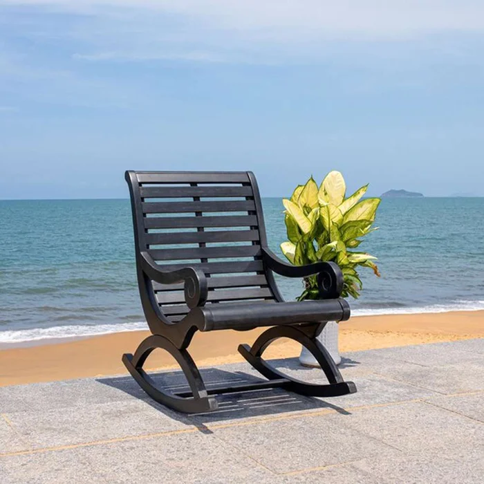 Safavieh – Sonora Rocking Chair – Black – PAT7016D