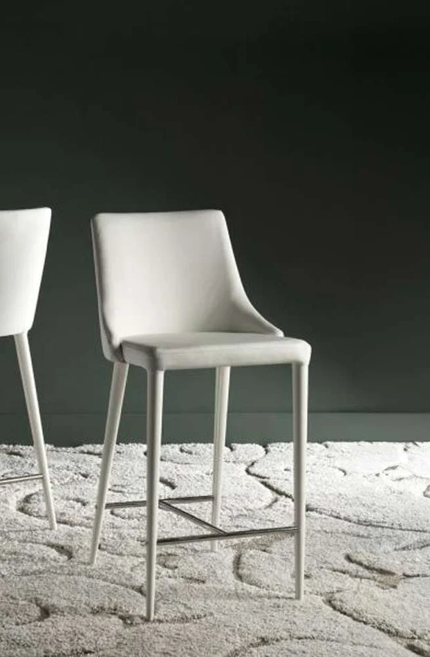 Safavieh – Summerset Counter Stool – White (Set of 2) – FOX2017A-SET2