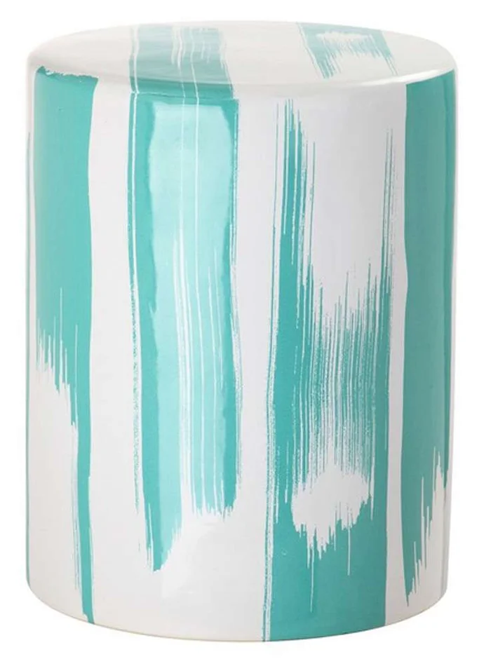 Safavieh – Talon Garden Stool – Blue – ACS4560B