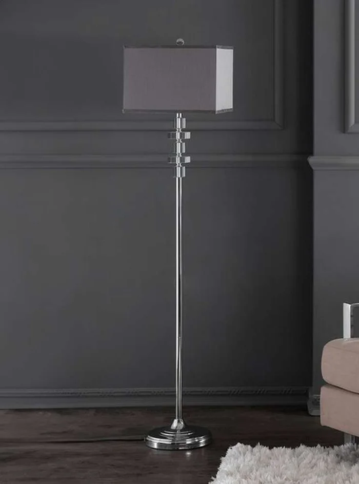 Safavieh – Times Square Floor Lamp – Crystal – LIT4174A