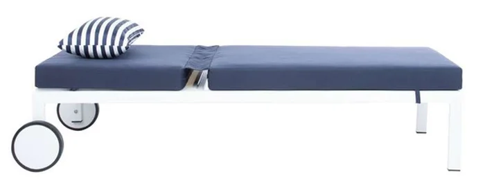 Safavieh – Yves Sun Lounger – Navy – White – PAT4042A