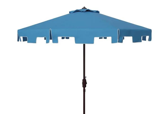 Safavieh – Zimmerman 9 Ft Market Umbrella – Pacific – PAT8000P