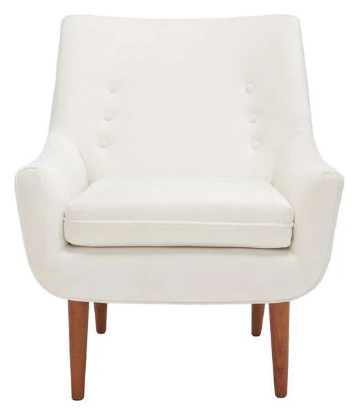 Safavieh Amina Accent Chair – Cream