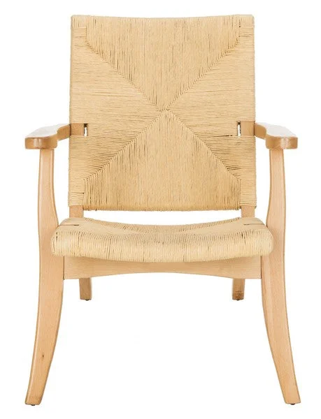 Safavieh Bronn Accent Chair – Natural,Natural,Wood