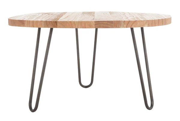 Safavieh Dale Free Edge Coffee Table – Weathered,Oak