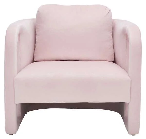 Safavieh Fifer Accent Chair – Light Pink