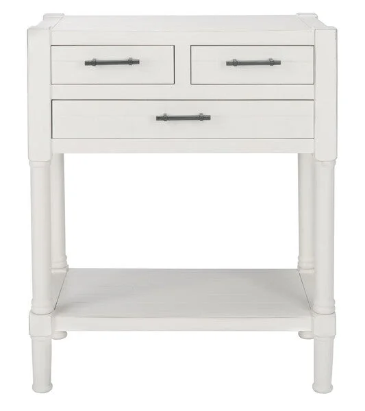 Safavieh Filbert 3 Drawer Console Table – White