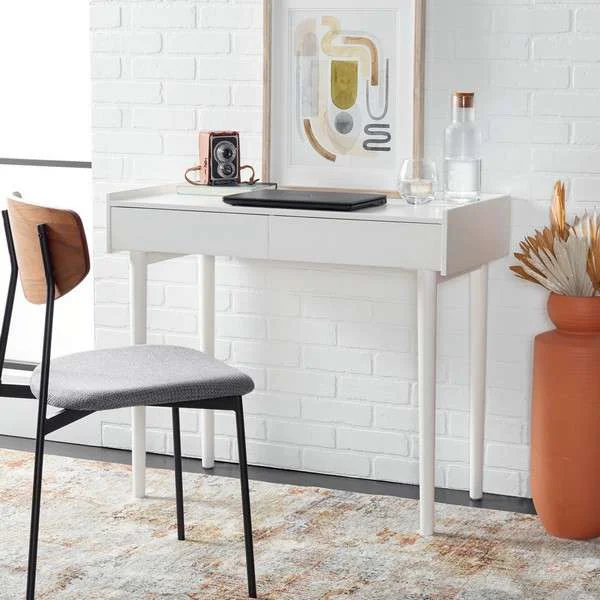 Safavieh Henley 2 Drawer Desk – Antique White