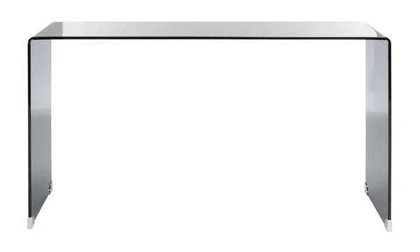 Safavieh Huck Tempered Glass Console Table – Clear