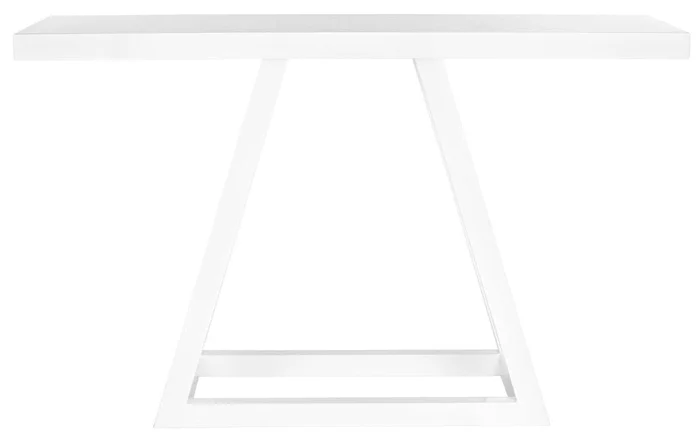 Safavieh Sutton Modern Scandinavian A – Line Lacquer Console – White