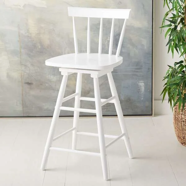 Safavieh Tally Wood Counter Stool – White