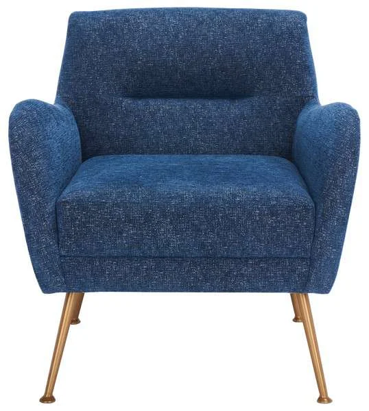 Safavieh Tilbrook Arm Chair – Navy