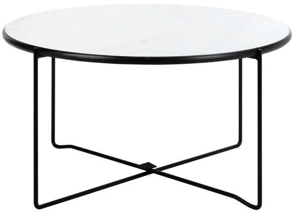 Safavieh Wrena Round Coffee Table – White