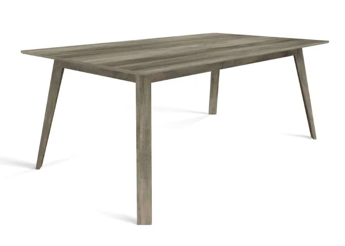 Saloom Furniture – Alton Dining Table 42 x 72 x 29 in Nantucket – SSWI-4272-ALT-Nantucket-G