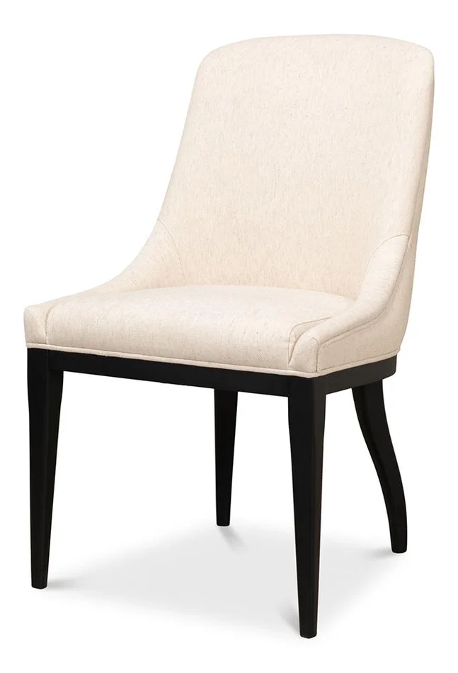 Sarreid Ltd – Claire Dining Chair – Beige – 53477