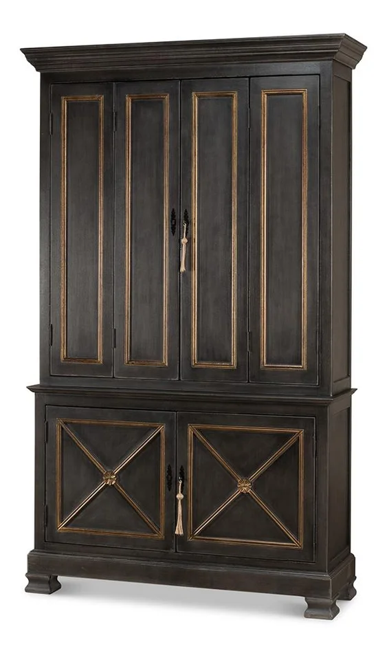 Sarreid Ltd – Painted Directoire Style Bookcase – 40706