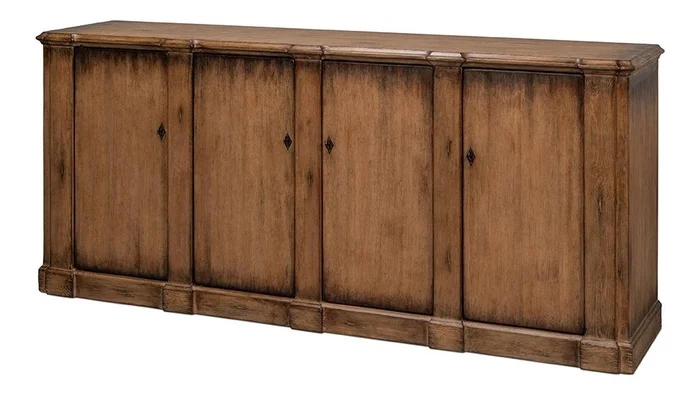 Sarreid Ltd – Villefranche Sideboard, Brown – 40758-2