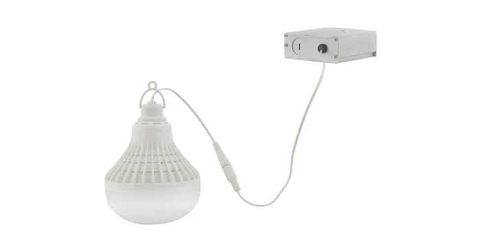 Satco Lighting Dimmable LED Hanging Work Light – 1400 Lumens, 3000K, and 90CRI