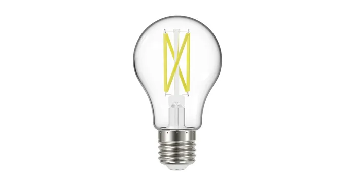 Satco Lighting Single 10.5 Watt Vintage Edison Dimmable A19 Medium (E26) LED Bulb – 1,100 Lumens, 2700K, and 90CRI