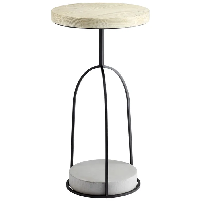 Sayers Side Table – White-Cream
