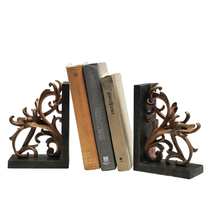 Scroll Bookends By SPI Home – 7.5in Height