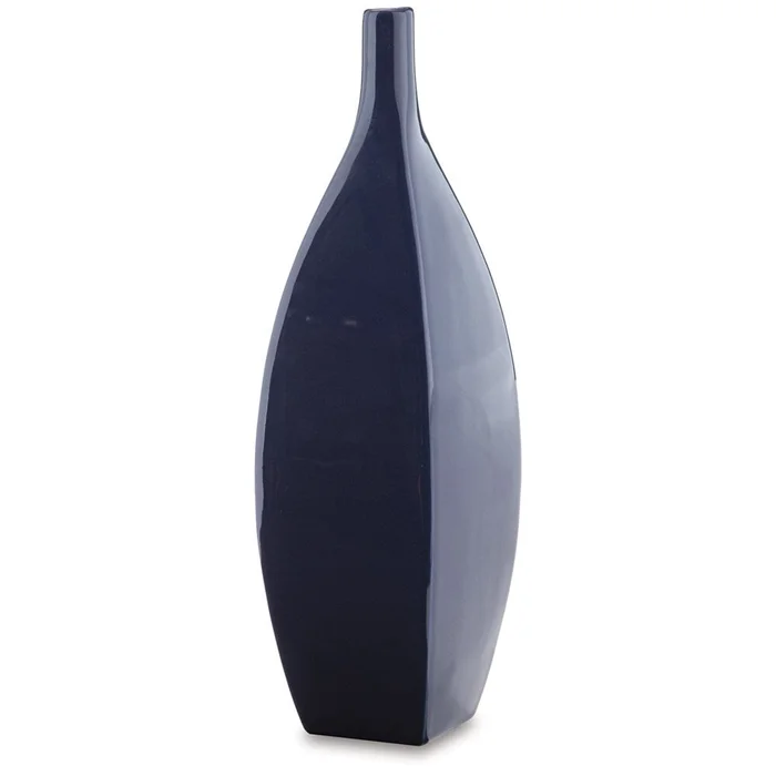Signature Design by Ashley – Abtinson Vase in Navy – A2900033