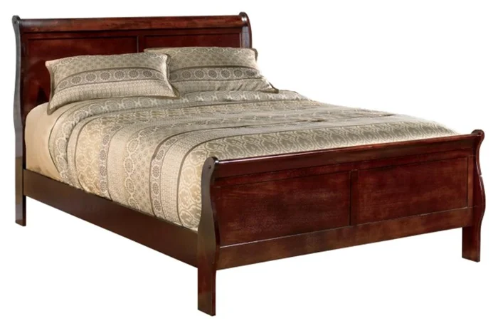 Signature Design by Ashley – Alisdair King Sleigh Bed in Dark Brown