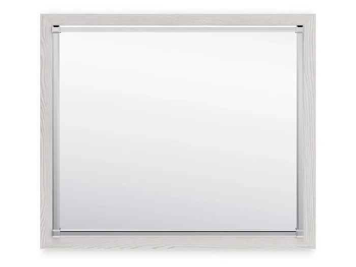 Signature Design by Ashley – Altyra Bedroom Mirror in White – B2640-36