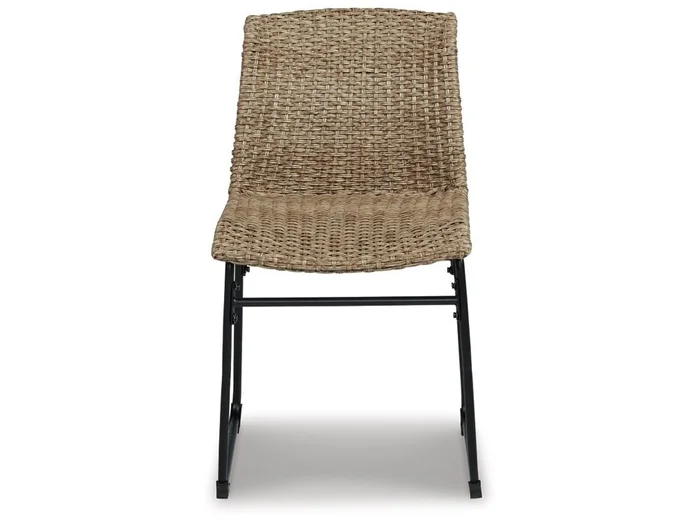 Signature Design by Ashley – Amaris Outdoor Chair (Set of 2) in Brown/Black – P369-601