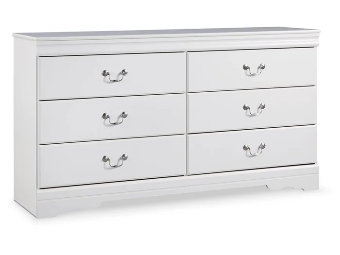 Signature Design by Ashley – Anarasia Dresser in White – B129-31