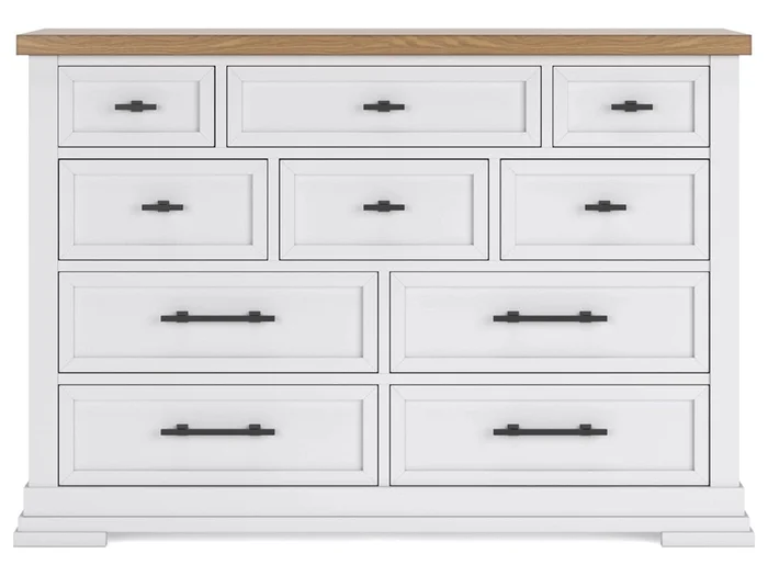 Signature Design by Ashley – Ashbryn Dresser in White/Natural – B844-31