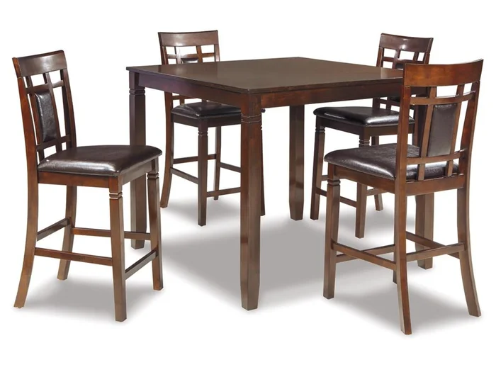 Signature Design by Ashley – Bennox Drm Counter Table (Set of 5) in Brown – D384-223