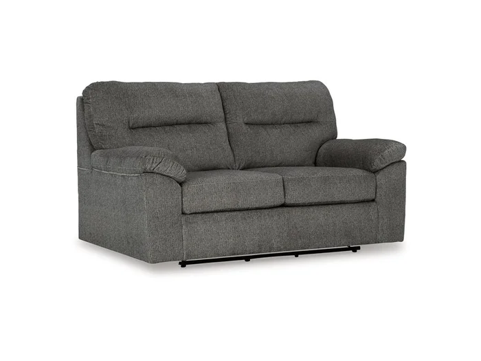 Signature Design by Ashley – Bindura Glider Loveseat in Mineral – 3030578