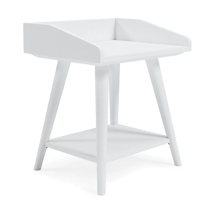 Signature Design by Ashley – Blariden Accent Table in White – A4000367