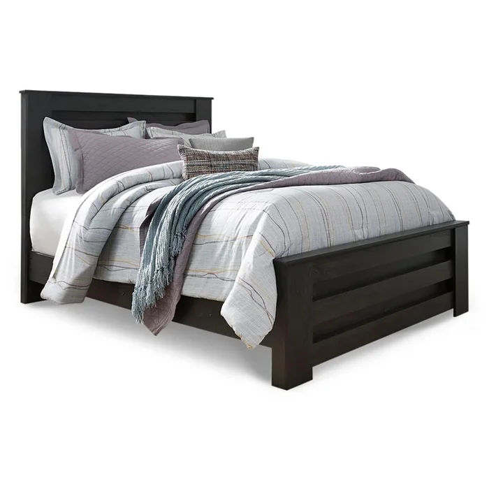 Signature Design by Ashley – Brinxton Queen Panel Bed in Black