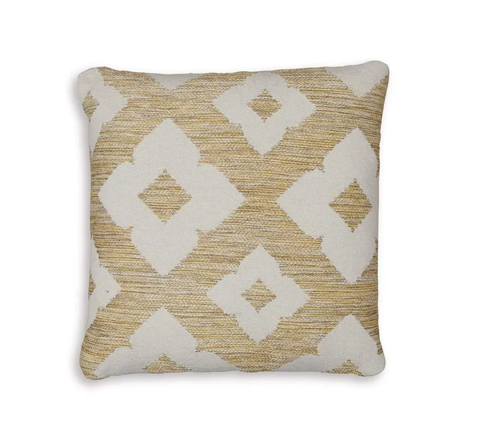 Signature Design by Ashley – Brockner Next-Gen Nuvella Pillow (Set of 4) in Brown/Yellow – A1900009