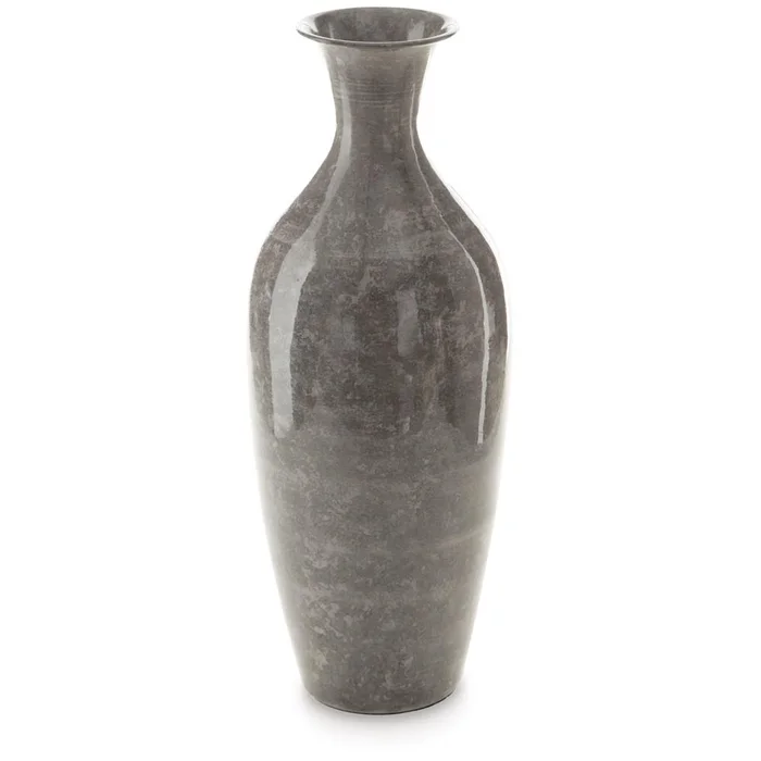 Signature Design by Ashley – Brockwich Vase in Antique Gray – A2000588