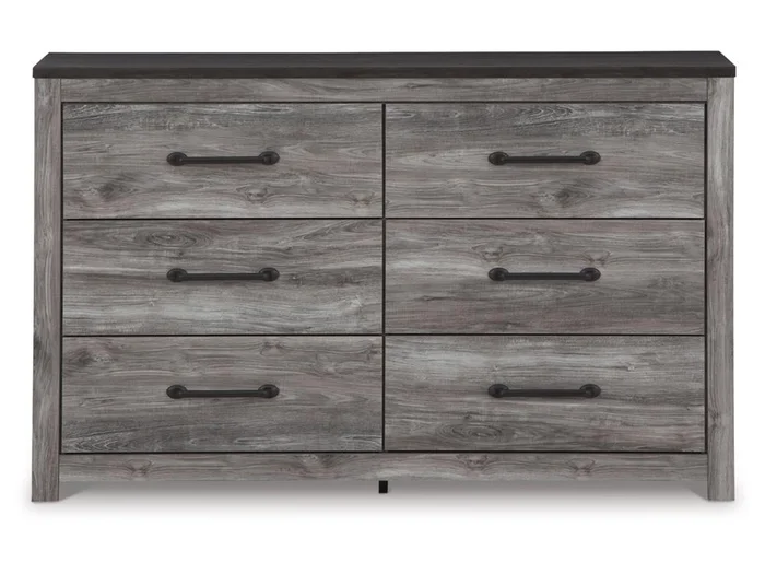 Signature Design by Ashley – Bronyan Six Drawer Dresser in Dark Gray – B1290-31