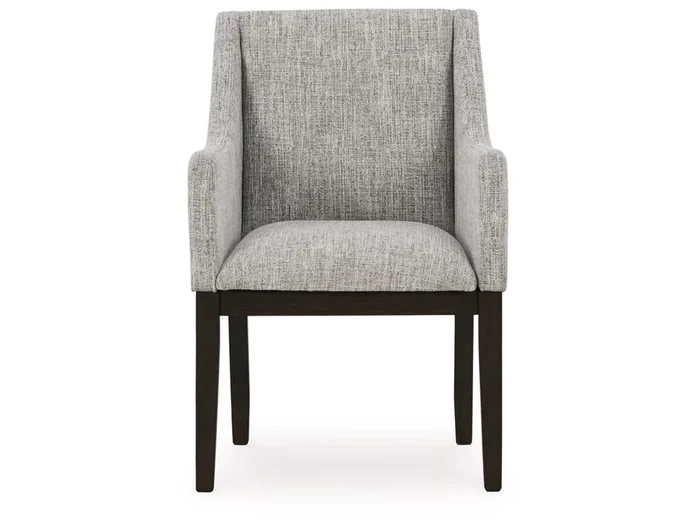 Signature Design by Ashley – Burkhaus Dining Uph Arm Chair (Set Of 2) in Brown/Black – D984-01A