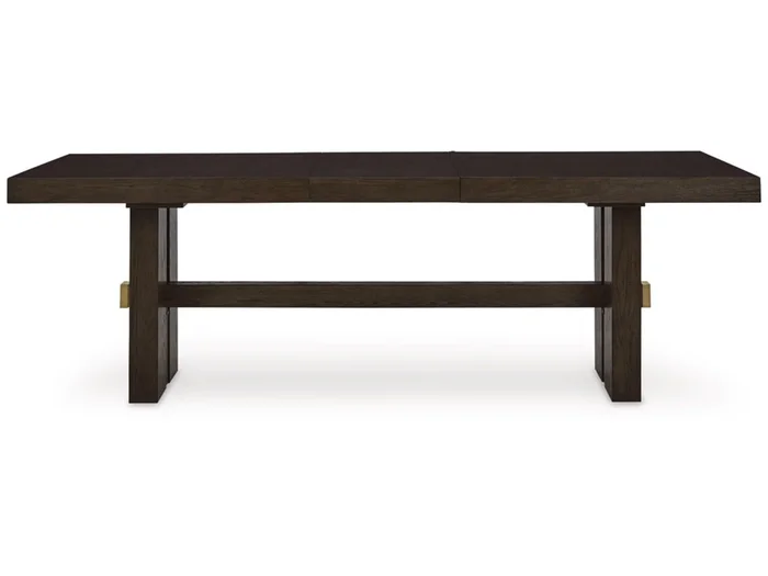 Signature Design by Ashley – Burkhaus RECT Dining Room EXT Table in Brown – D984-45