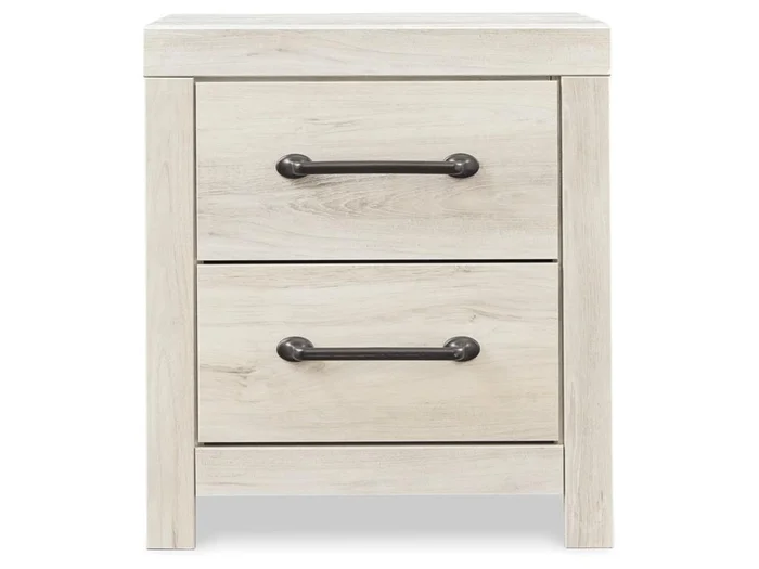 Signature Design by Ashley – Cambeck Two Drawer Night Stand in Whitewash – B192-92
