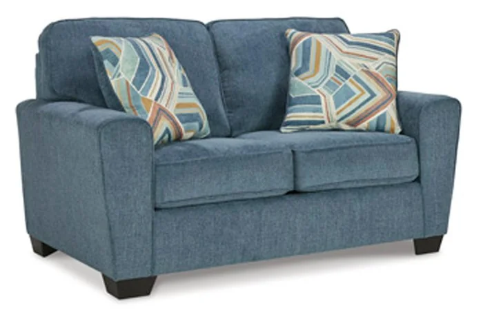 Signature Design by Ashley – Cashton Loveseat in Indigo – 4060535
