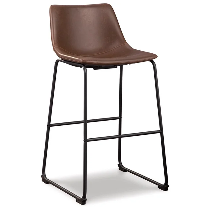 Signature Design by Ashley – Centiar Tall Uph Barstool (Set Of 2) in Brown – D372-130