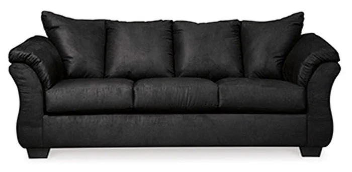 Signature Design by Ashley – Darcy Sofa in Black – 7500838